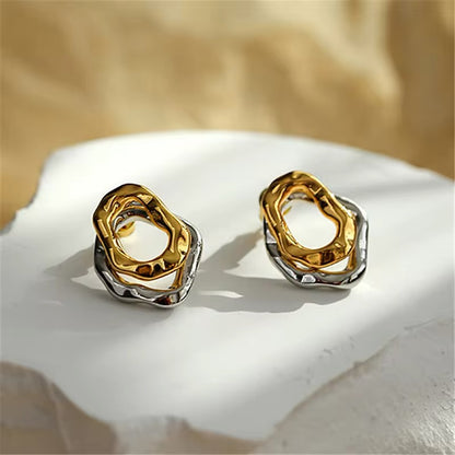 Aretes Doble Aro Separable