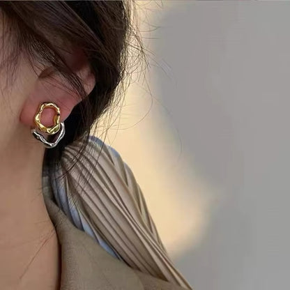 Aretes Doble Aro Separable
