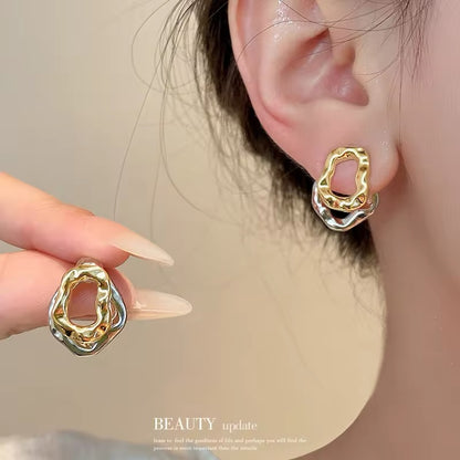 Aretes Doble Aro Separable