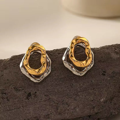 Aretes Doble Aro Separable