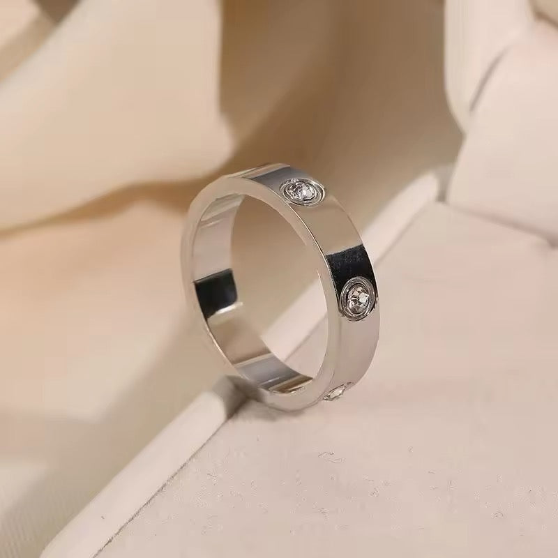 Tornillos circonias oro