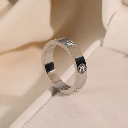 Tornillos circonias oro
