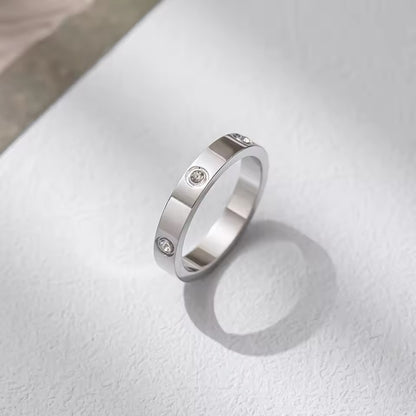 Tornillos circonias oro