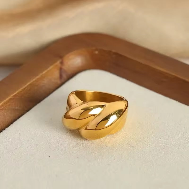 Trenza oro y plata