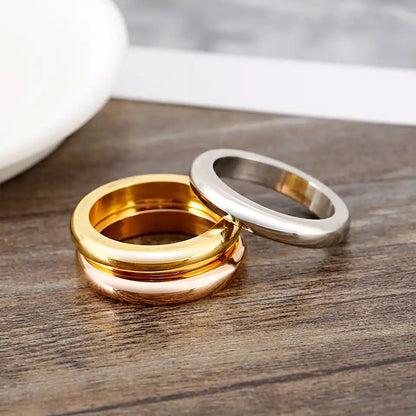 Anillo triple aro separable