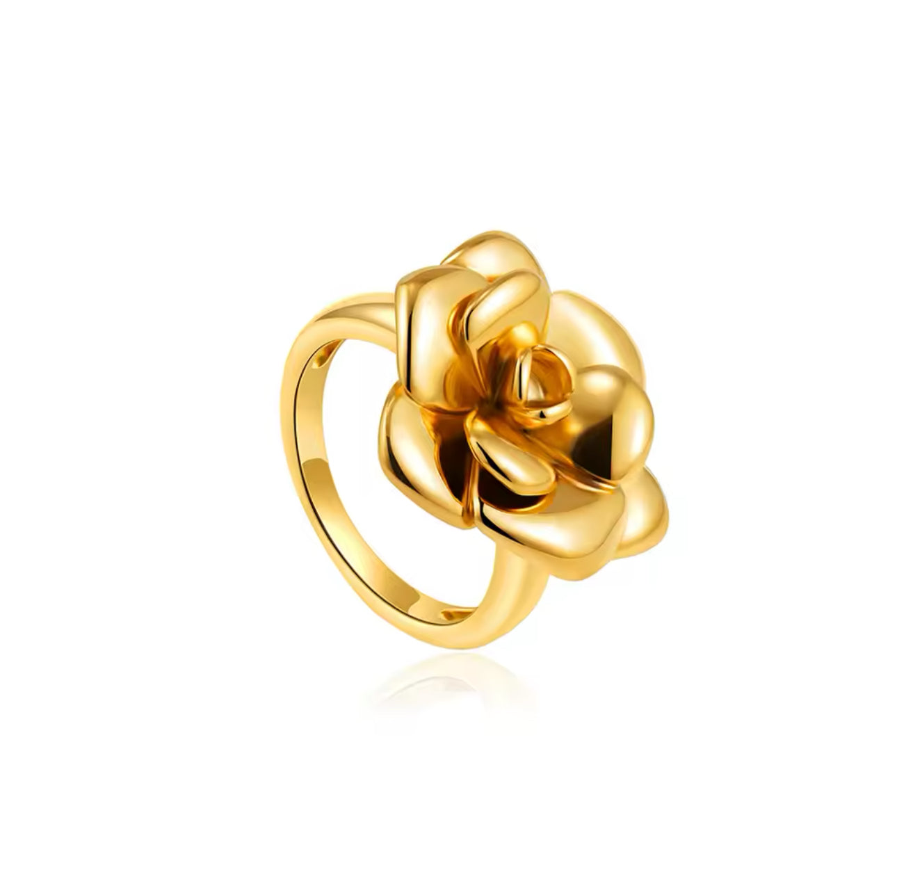 Anillo Rosa Dorada