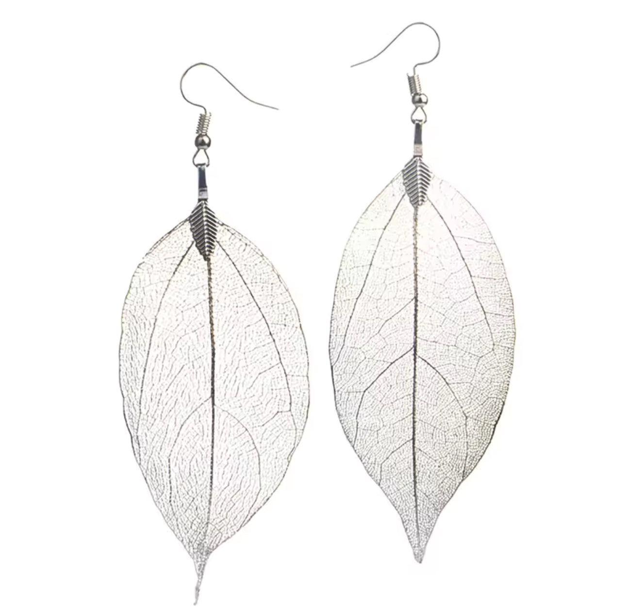Pendientes Hoja Natural