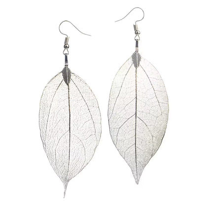 Pendientes Hoja Natural