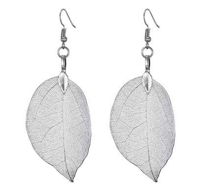 Pendientes Hoja Natural