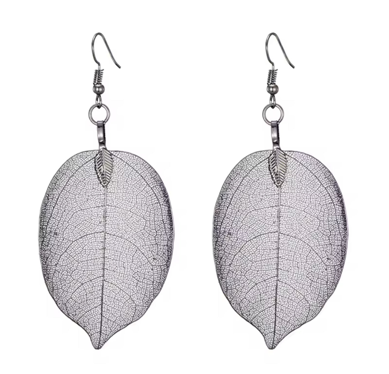 Pendientes Hoja Natural